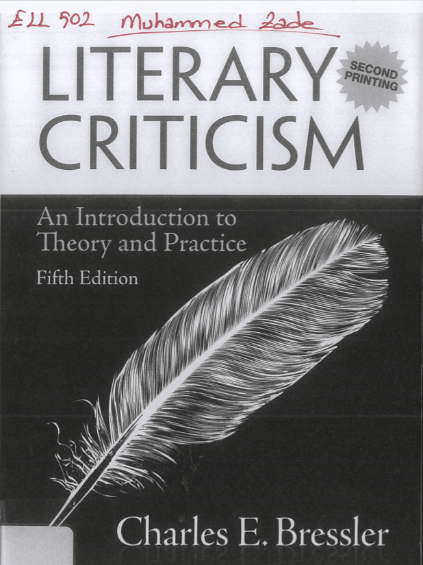 Literary Criticism by Charles C. Bressler